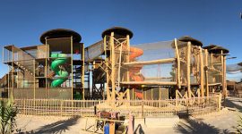 Außenansicht Abenteuerspielplatz in Dubai